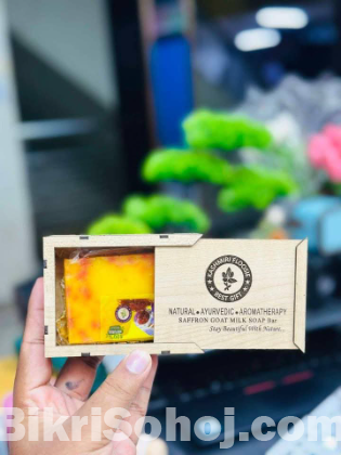 Saffron Goat milkSoap